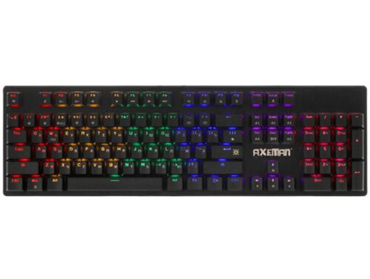 Клавиатура проводная игровая Defender Axeman GK-302 механическая